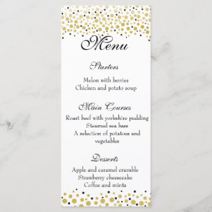 menu festa de casamento