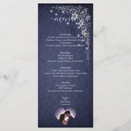 Menu Festa de Casamento Moonlit Grove Celestial Woodlan