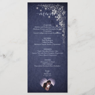 Menu Festa de Casamento Moonlit Grove Celestial Woodlan