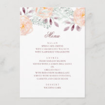 Flor de pêssego em aquarela. Casamento botânico. F