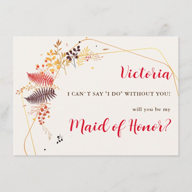 Menu Florestas Selvagens Florestais Fern Cogumelos Folh (Frente)