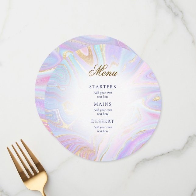 Menu Fluido Marble (Frente/Verso In Situ)