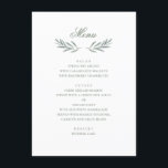 Menu Folhas simples de azeitona. Casamento italiano. Bo<br><div class="desc">Cardápio de casamento com folhas de oliveira. Adequado para aniversário,  aniversário e qualquer outra festa. Entre em contato comigo,  por favor,  se precisar de itens adicionais.</div>