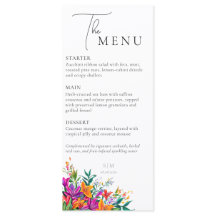 Frio de Casamento Rosa Botânico Floral Elegante Ne