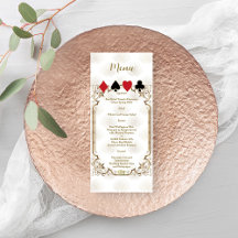 Glam Dourado White Art Deco Casino Casino