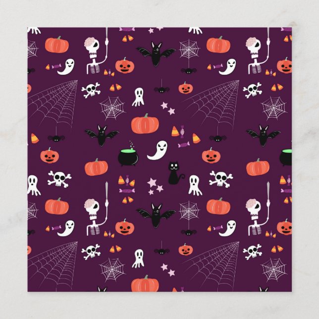 Menu Halloween (Frente)