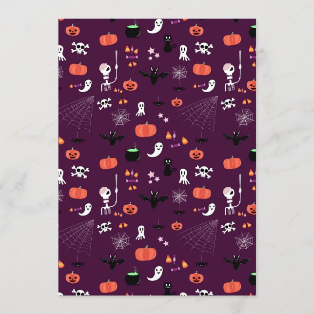 Menu Halloween (Frente)