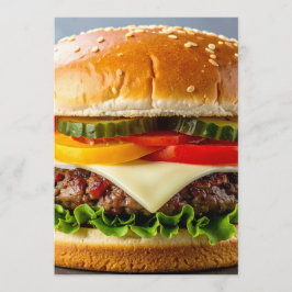 Menu hambúrguer