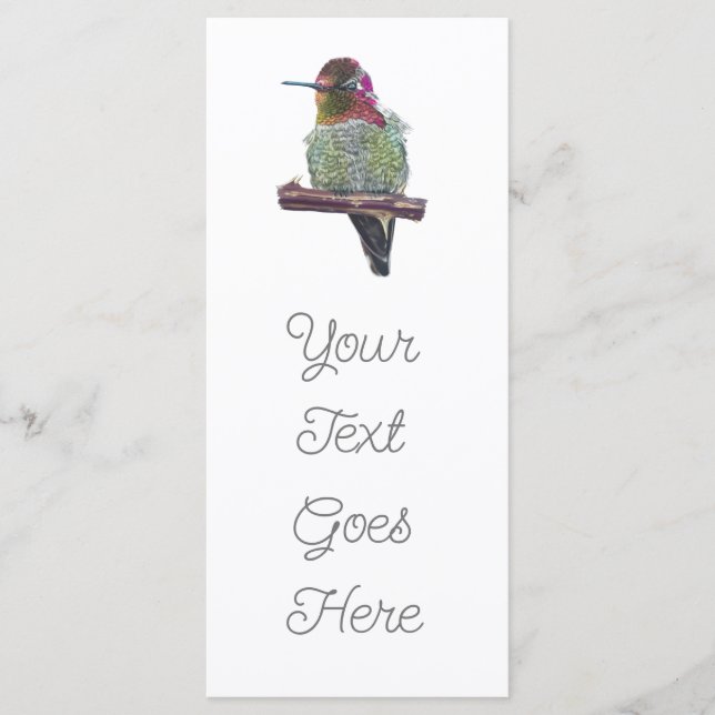 Menu Hummingbird (Frente)