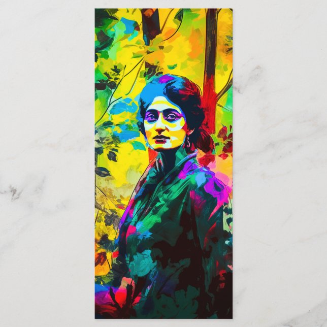 Menu Indicador de Beleza de Outono Vibrante (Frente)