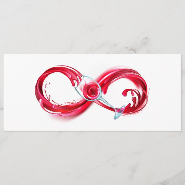 Menu Infinidade com vinho tinto (Frente)