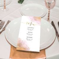 Menu inicial de aquarela