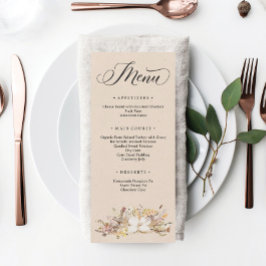 Menu Janta Ação de Graças