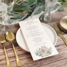 Jantar de Ação de Gracias com Abóbora Floral de Ou