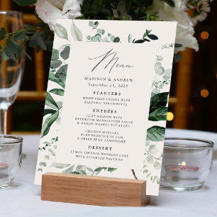 Menu Jantar de Noiva Abundante em Verdor Creme