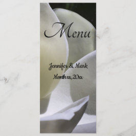 Menu Jantar White Magnolia Weding