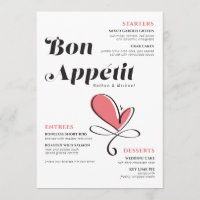 Janto Bon Appetit Wedding Coração Salmão
