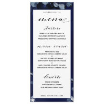 Menu Janto Casamento de Penas de Sapphire