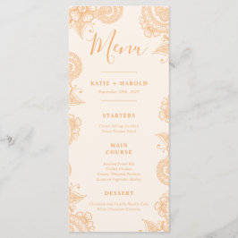 Menu Janto Casamento Mehndi