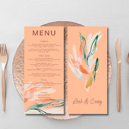 Menu Janto Casamento Moderno Peach