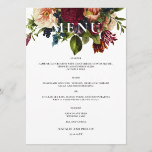 Menu Janto Casamento Moody Floral Burgundy