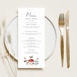 Menu Janto Casamento Mushroom