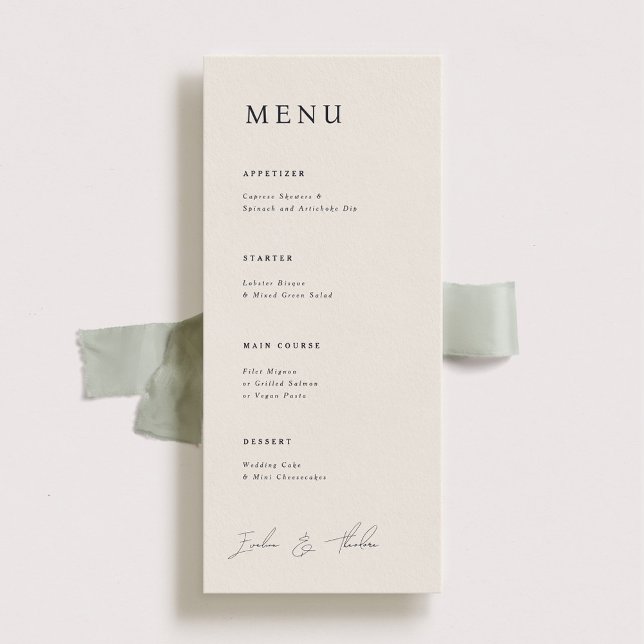 Menu Janto Casamento Parker (Criador carregado)