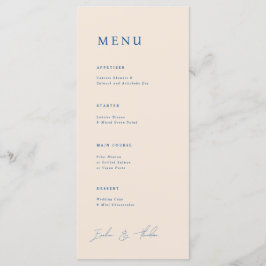 Menu Janto Casamento Parker