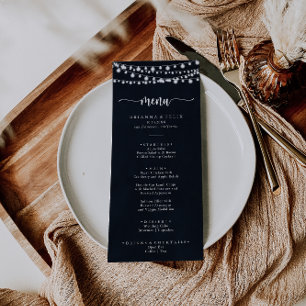 Menu Janto de Caligrafia das Luzes de String Russa