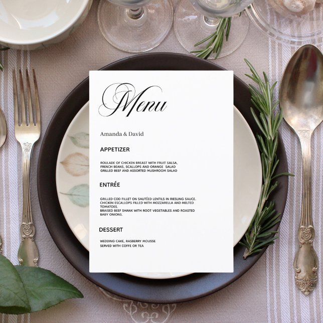 Menu Janto de casamento (Criador carregado)