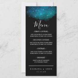 Menu Janto de Casamento Alinhado por Estrelas