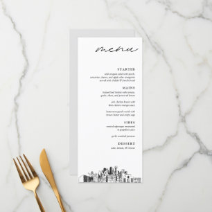 Menu Janto de Casamento Skyline Dallas