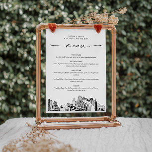 Menu Janto de Casamento Skyline de Kansas City - 5