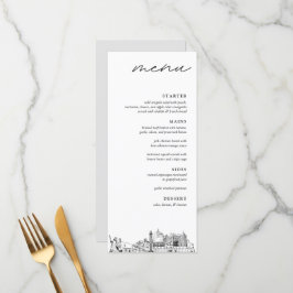 Menu Janto de Casamentos Modernos da Virginia Beac