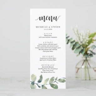 Menu Janto de Elopemento de Casamento Eucalyptus G