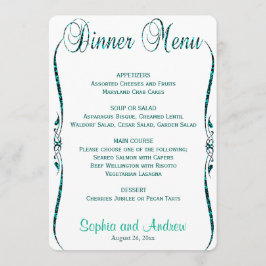 Menu janto | Elegante