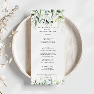 Menu Janto Eucalyptus Greenerescência com Aquarel