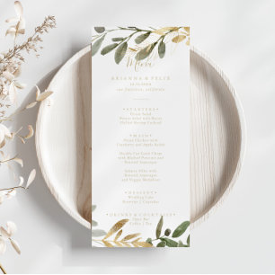 Menu Janto Geométrico Dourado Greenerase