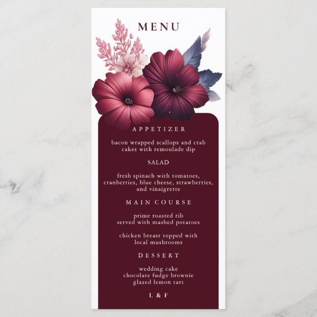Menu Janto Magnolia Rosa Gargurda e Esbranquiçada (Frente)