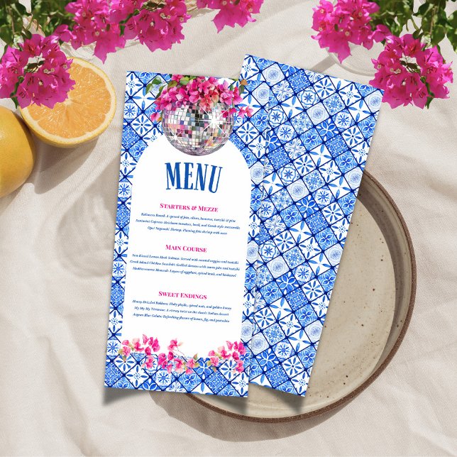 Menu Janto Mamma Mia (Mamma Mia Dinner Menu)