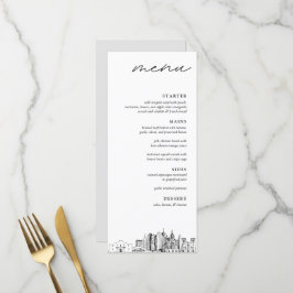 Menu Janto Moderno de Casamentos de San Antonio Sk