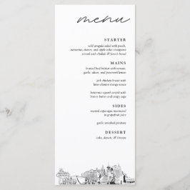 Menu Janto Skyline Weding Las Vegas