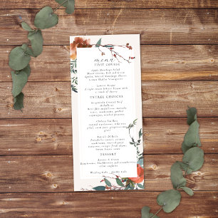 Menu Jardim Botânico Elegante de Pêssego Marsala