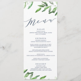 Menu Jardim de Boho do Branch