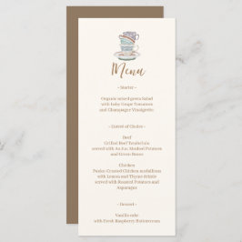 Menu JULIET Tea Set Party