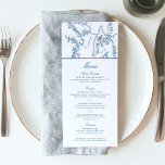 Menu Kent Island Map Elegant Wedding<br><div class="desc">Este elegante menu do mapa da Ilha Kent é perfeito para o seu casamento de destino na Ilha Kent para Grasonville ou Stevensville, Maryland. Este cardápio de casamento de Kent Island é perfeito para recepções de casamento e jantadas de ensaio. Há um coração que você pode mover sobre o seu...</div>
