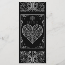 Menu Lace Black Cerâmico