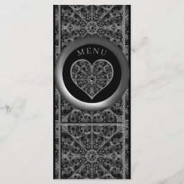 Menu Lace Black Cerâmico