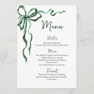 Menu Laço Verde Funky Caprichoso de Natal Jantar de Fes