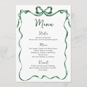 Menu Laço Verde Funky Caprichoso de Natal Jantar de Fes